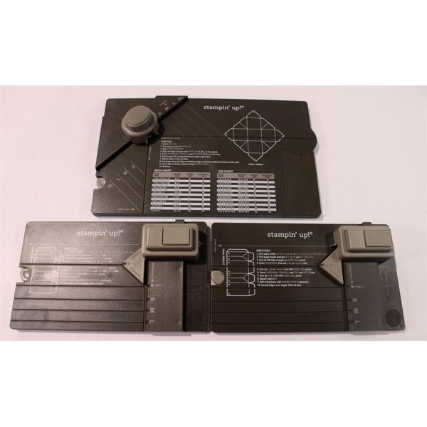 3 STAMPIN' UP! PUNCH BOARDS