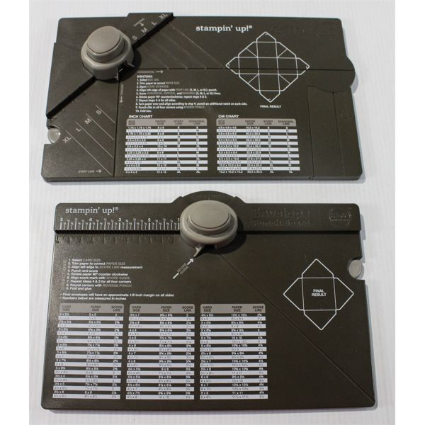 3 STAMPIN' UP! PUNCH BOARDS