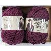 Image 1 : 2 SKEINS LOOPS & THREADS CAMDEN WOOL ROVING BIG! YARN