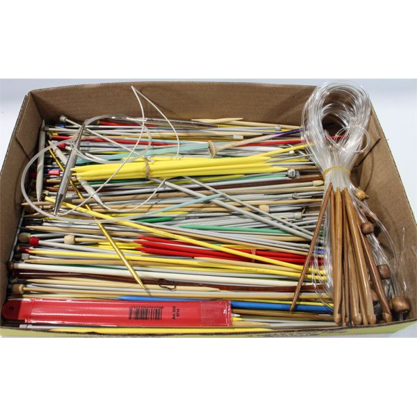 ASST. KNITTING & CROTCHETING NEEDLES