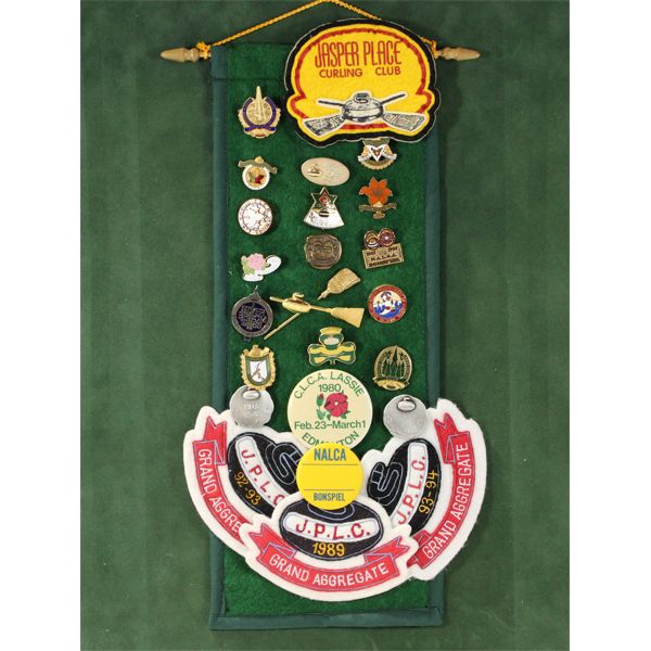 JASPER PLACE CURLING CLUB MEMORABILIA