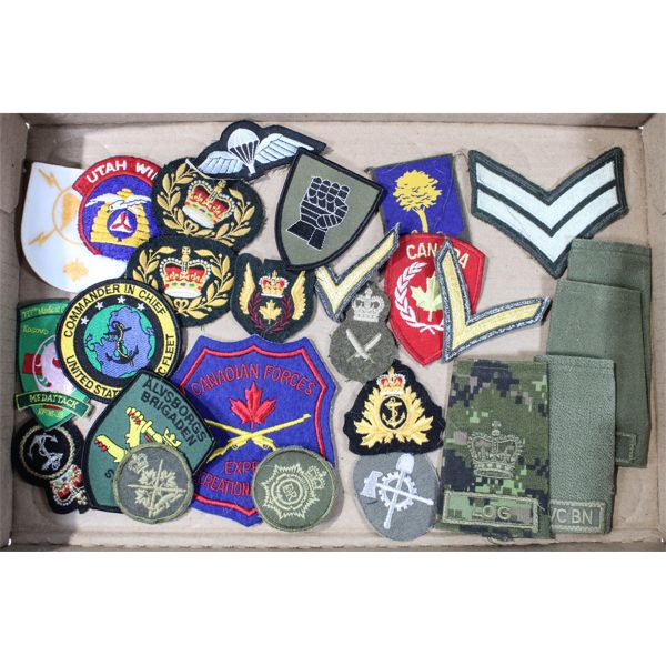 MILITARY CRESTS AND PATCHES