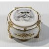 Image 1 : VINT. ENAMEL MUSIC TRINKET BOX