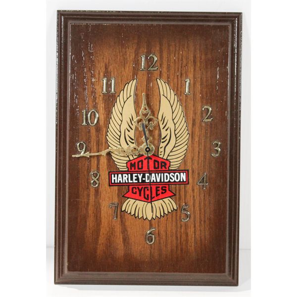 HARLEY DAVIDSON CLOCK