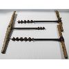 Image 1 : 3 ANTIQUE LOG DRILLS