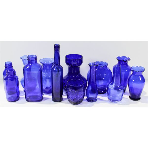 COLLECTION BLUE GLASS