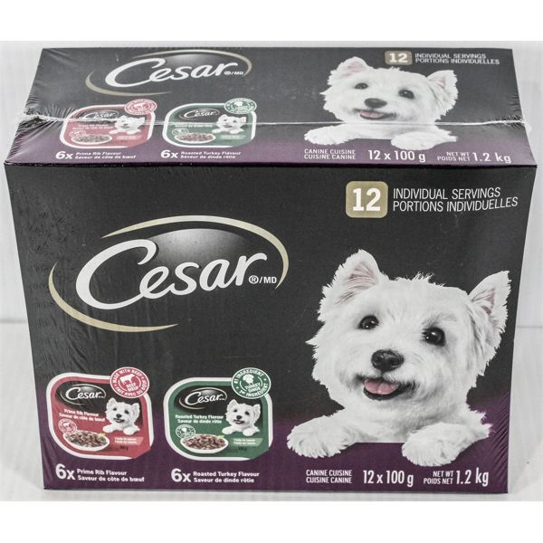 12PK CESAR WET DOG FOOD