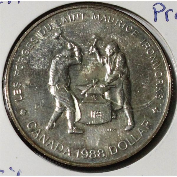 CANADA 1988 PROOF SILVER COIN
