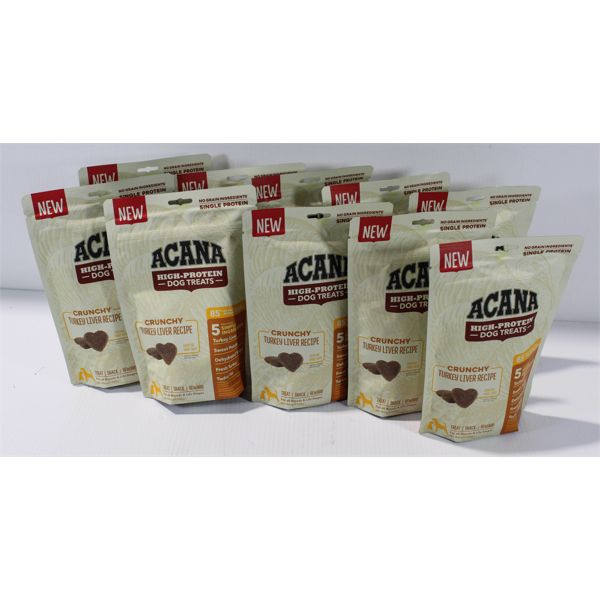 10 HIGH END HIGH PROTEIN DOG TREATS - TURKEY LIVER