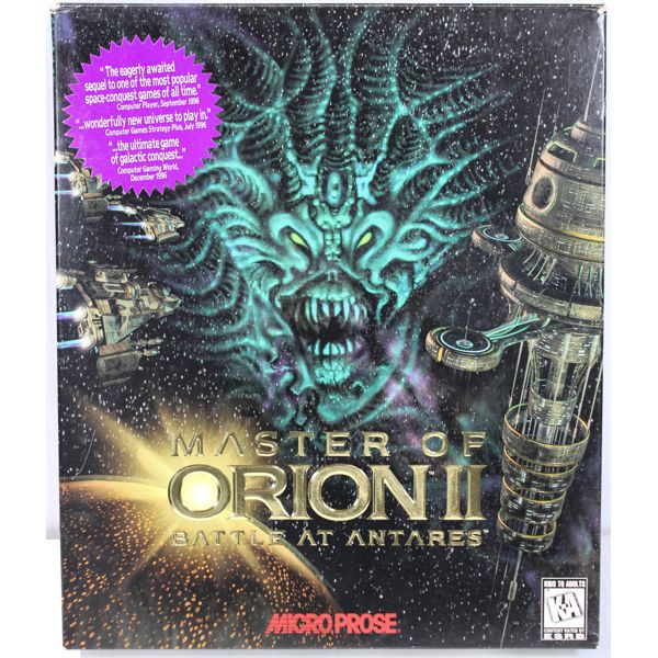 MASTER OF ORION II BATTLE AT ANTARES FOR PC - 1996