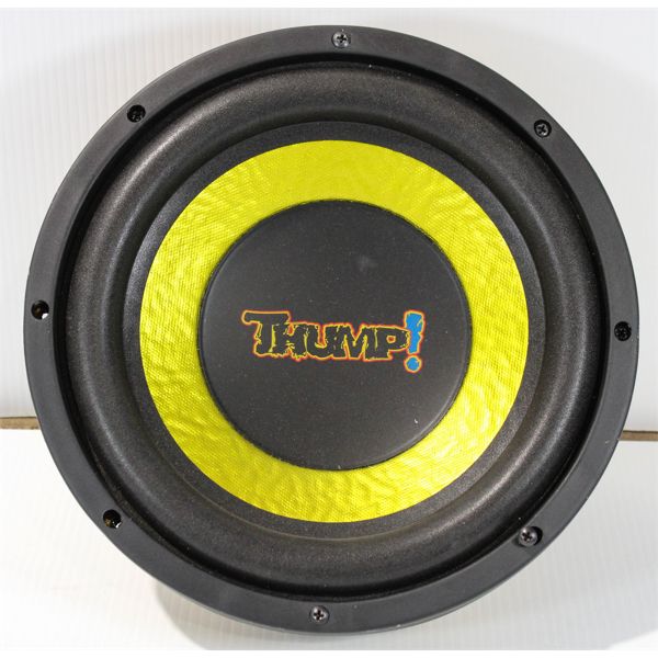 THUMP 600 WATT 10" SUBWOOFER - W/BOX
