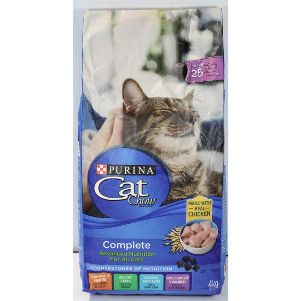 PURINA CAT CHOW COMPLETE FORMULA CAT FOOD 4KG