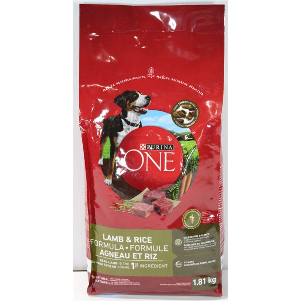 PURINA LAMB & RICE ADULT DOG FOOD 1.81KG BB: 10/2024