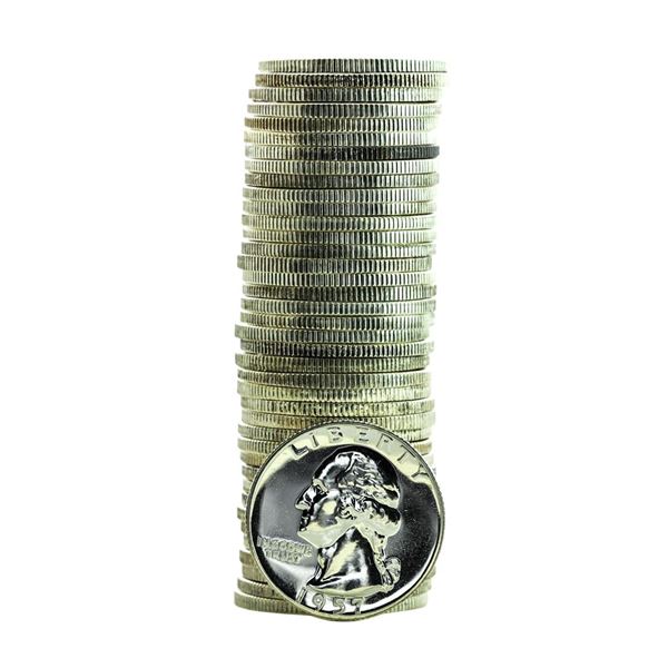 Roll of (40) Proof 1957 Washington Quarter Coins
