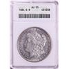 Image 1 : 1884-S $1 Morgan Silver Dollar Coin ANACS AU55 Old Soap Box Holder