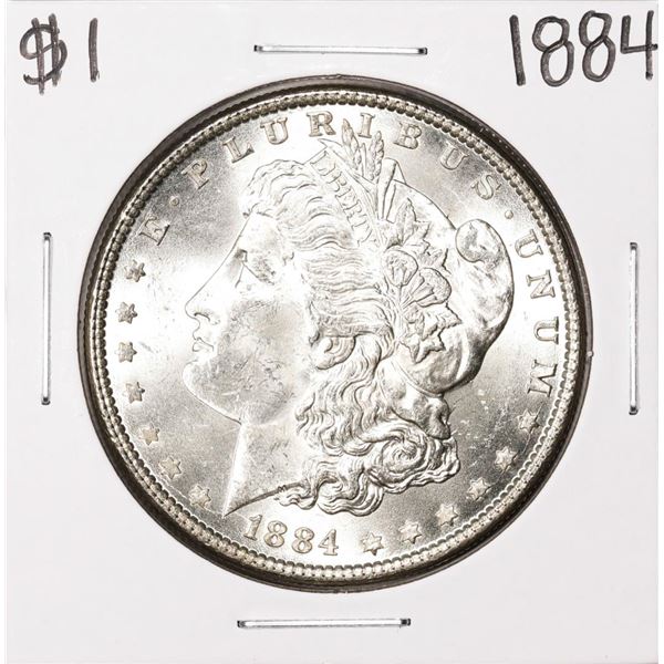 1884 $1 Morgan Silver Dollar Coin