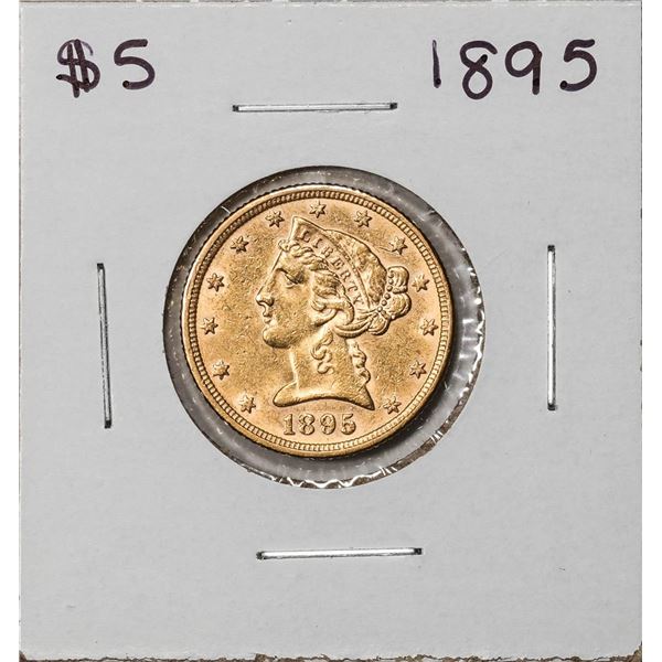 1895 $5 Liberty Head Half Eagle Gold Coin