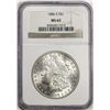 Image 1 : 1886-S $1 Morgan Silver Dollar Coin NGC MS62