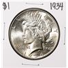 Image 1 : 1934 $1 Peace Silver Dollar Coin