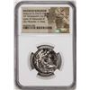 Image 1 : 226/5-222 BC Seleucid Kingdom Seleucus III AR Tetradrachm Alexander III Coin NGC VF