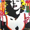 Image 2 : Nastya Rovenskaya "The Shadow of Marilyn" Original Mixed Media on Paper