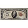 Image 1 : 1934A $10 Hawaii WWII Emergency Issue Federal Reserve Note