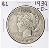 Image 1 : 1934-D $1 Peace Silver Dollar Coin