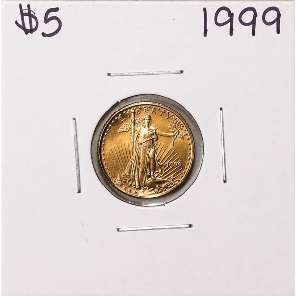 1999 $5 American Gold Eagle Coin