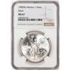 Image 1 : 1985Mo Mexico 1 Onza Libertad Silver Coin NGC MS67