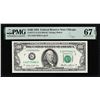 Image 1 : 1985 $100 Federal Reserve Note Chicago Fr.2171-G PMG Gem Unc 67EPQ