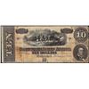 Image 1 : 1864 $10 Confederate States of America Note