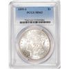 Image 1 : 1899-S $1 Morgan Silver Dollar Coin PCGS MS63