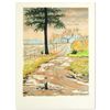 Image 1 : Carter (1904-2000) "Country Road" Limited Edition Lithograph On Paper