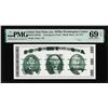 Image 1 : Circa 1970's Washington Center Giori Test Note PMG Superb Gem Uncirculated 69EPQ