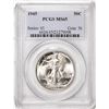 Image 1 : 1945 Walking Liberty Half Dollar Coin PCGS MS65