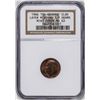 Image 1 : 1966 Roosevelt Dime Mint Coin ERROR Obverse Clad Layer Missing 1.9 Grams NGC MS63