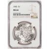 Image 1 : 1903 $1 Morgan Silver Dollar Coin NGC MS64