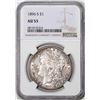 Image 1 : 1896-S $1 Morgan Silver Dollar Coin NGC AU53