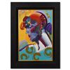 Image 1 : Peter Max "Palm Beach Lady" Original Mixed Media on Paper