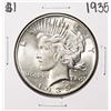 Image 1 : 1935 $1 Peace Silver Dollar Coin