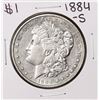 Image 1 : 1884-S $1 Morgan Silver Dollar Coin