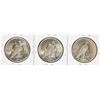 Image 2 : Lot of 1922-S, 1923-S & 1924-S $1 Peace Silver Dollar Coins