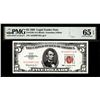 Image 1 : 1963 $5 Legal Tender Note Fr.1536 PMG Gem Uncirculated 65EPQ