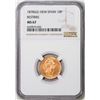 Image 1 : 1878(62) Dem Spain 10 Pesetas NGC MS67 Restrike