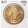 1888-S $20 Liberty Head Double Eagle Gold Coin