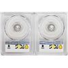 Image 2 : Lot of (2) 2016-Mo Mexico Proof 1/20 oz Silver Libertad Coins PCGS PR70DCAM