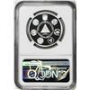 Image 2 : 2020 Nicaragua 10 Cordobas Locomotive 25 Trains Silver Coin NGC PF70 Ultra Cameo