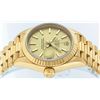 Image 9 : Rolex Ladies 18K Yellow Gold Champagne Index President Wristwatch