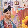 Image 2 : Nelson De La Nuez "Van Goghs to Disneyland" Limited Edition Mixed Media On Paper