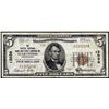 Image 1 : 1929 $5 Capitol National Bank & Trust Hartford, CT CH# 13038 National Currency Note